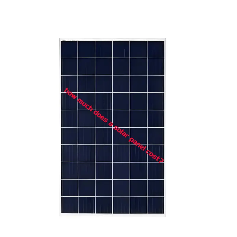 how much does a solar panel cost?