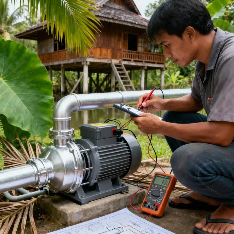 Quick Diagnosis and Repair Manual for Water Pump Faults in Southeast Asia