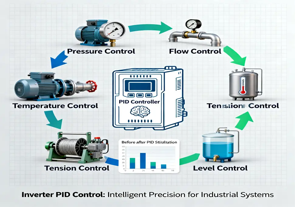 What are the application scenarios of PID control for frequency converters?